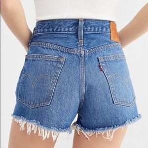 Dark Blue Levi’s 501 Shorts